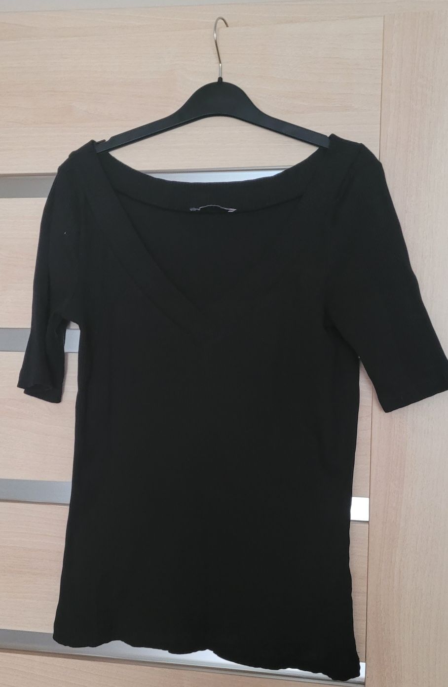 Koszulka damska czarna rozmiar L