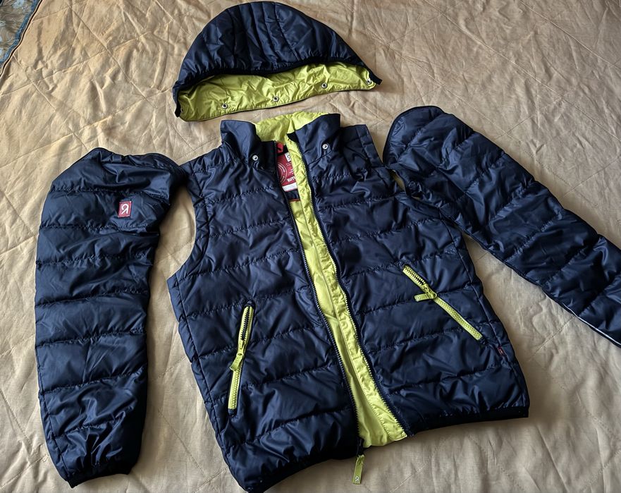 Куртка 3 в 1 демісезоний пуховик reima 152 см