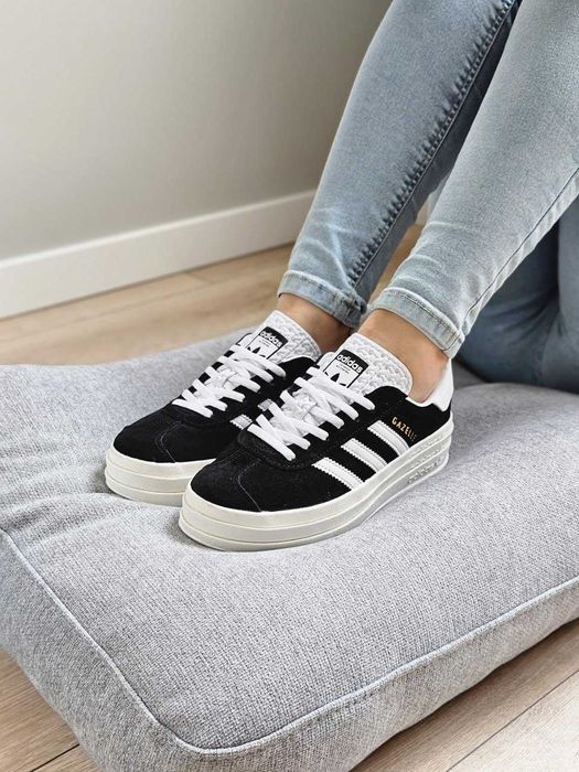 Кросівки Adidas Gazelle Bold Black premium
