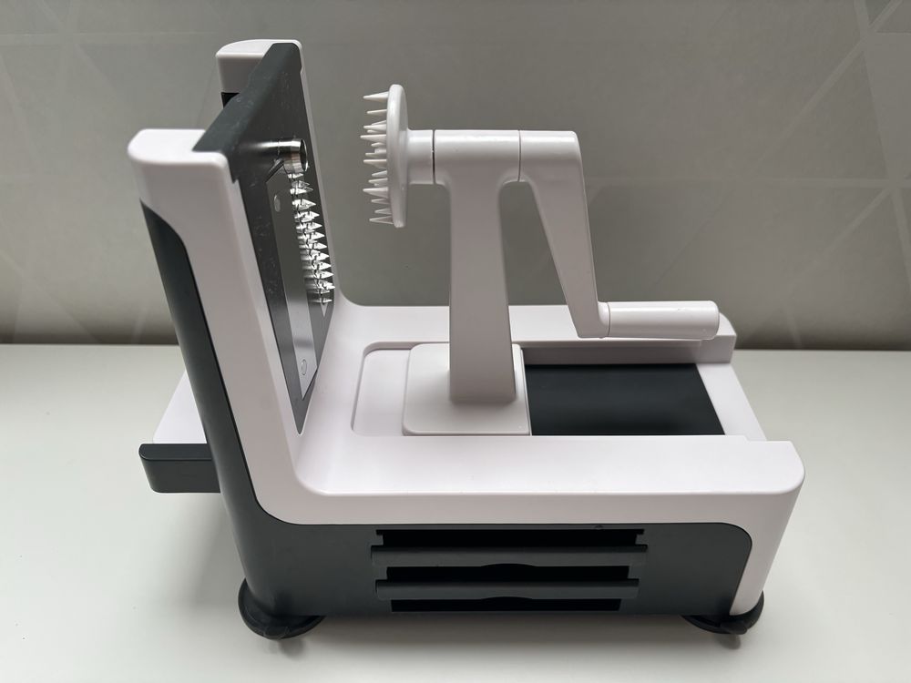 Tarka spiralna spiralizer Lurch biało-szary
