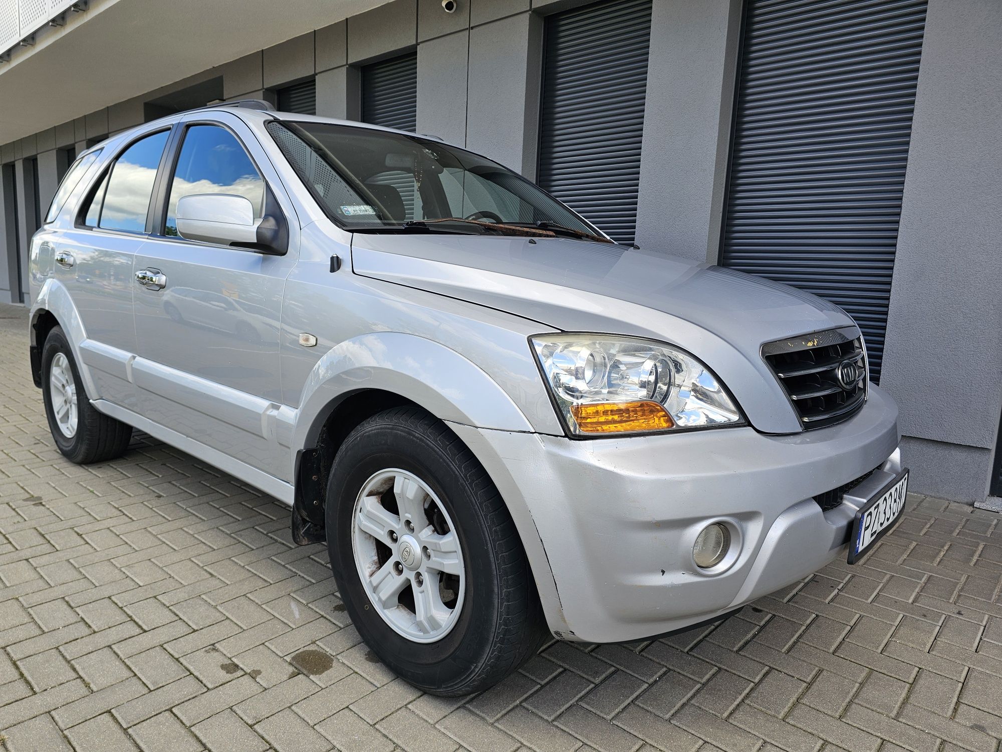 KIA Sorento 2.5 CRDi 4x4 Automat STAN BDB Skóry TV DVD HAK 2006r