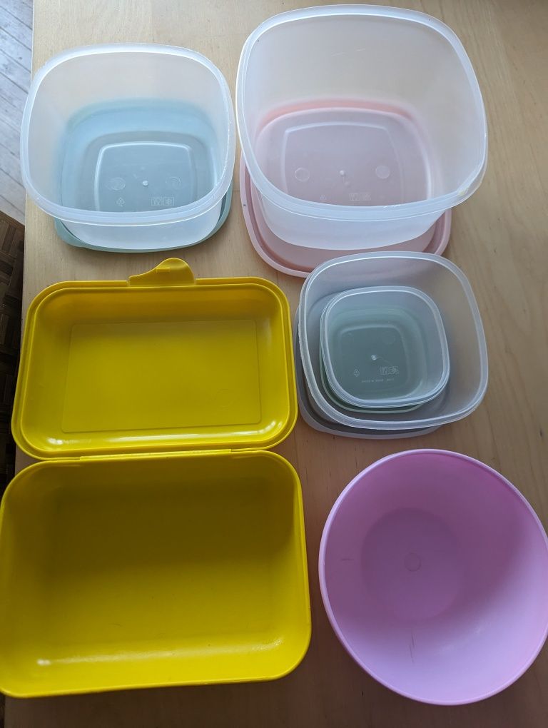 Pepco Lunchboxy 5 sztuk I talerzyk