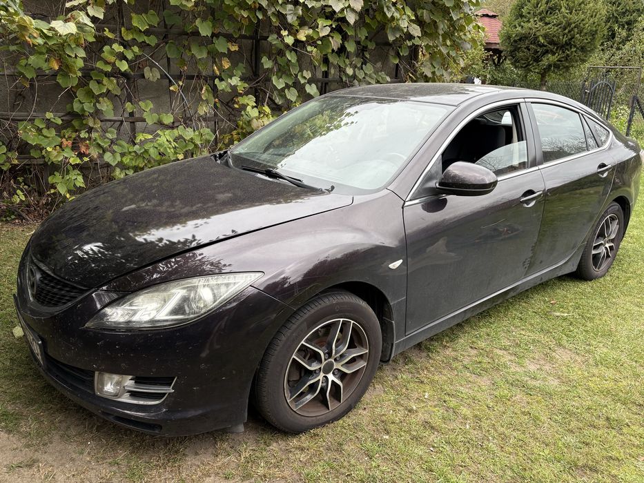 Uszkodzana mazda 6 lpg 2008