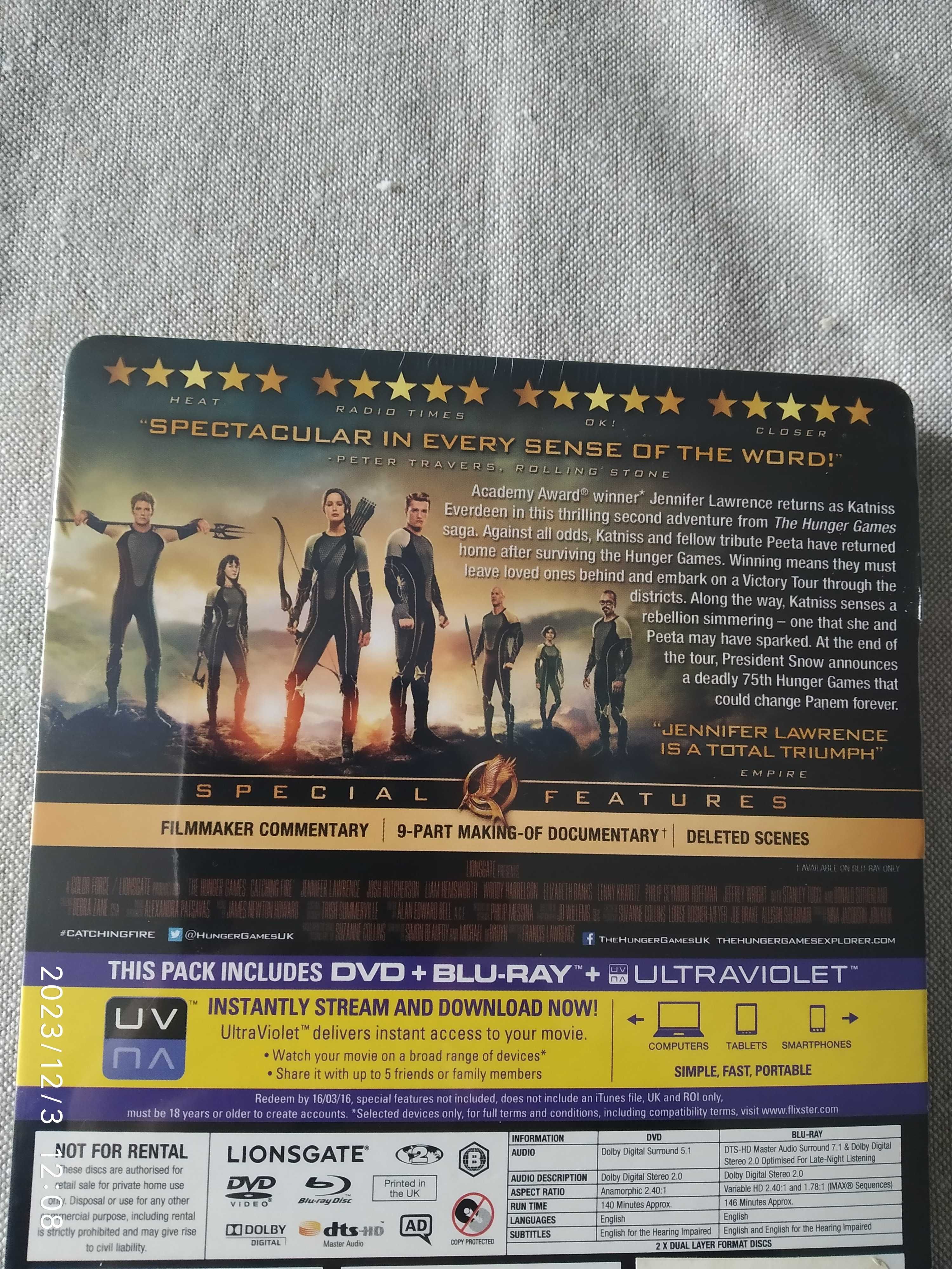 Blu ray Edição metálica