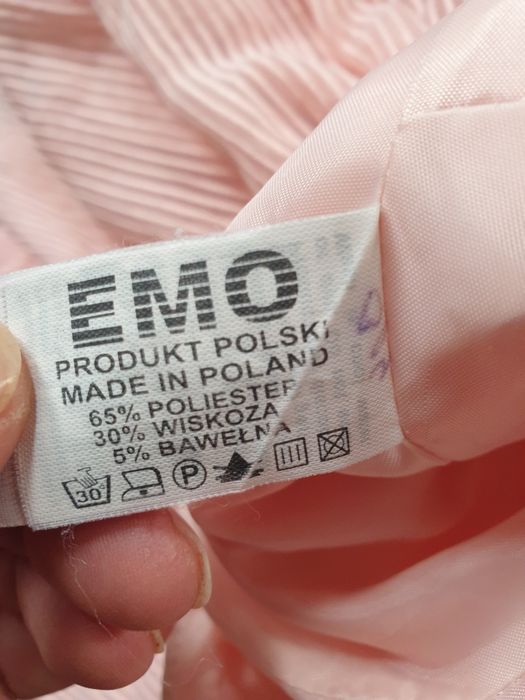 Sukienka różowa "EMO"