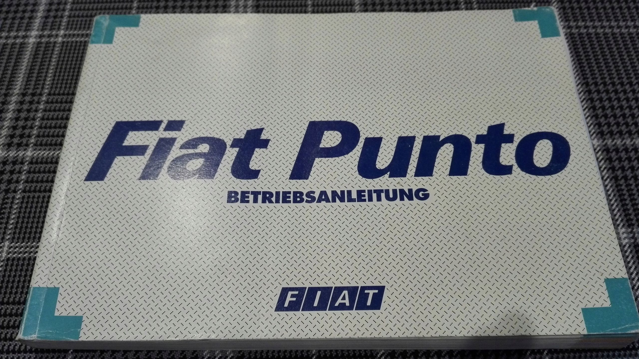 Fiat Punto 1 Instrukcja Obslugi Ksiazka 1994