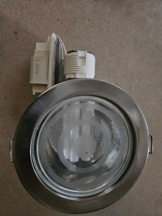 Foco downligth em inox