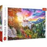Puzzle 500 elementów. Widok na zamek Neuschwanstein, Niemcy. Trefl