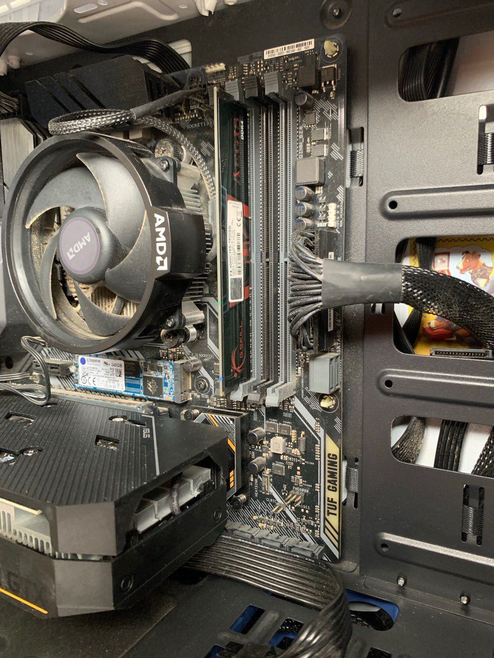 Компьютер AMD Ryzen 5 2600 3.40 GHz/GeForce GTX 1650 TUFGaming4GBGDDR5