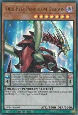 Karta Yugioh Odd-Eyes Pendulum Dragon HOLO