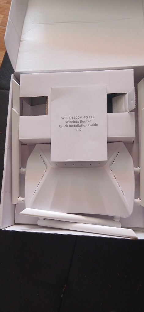4G/LTE/3G Mobil internet Router c/RJ45