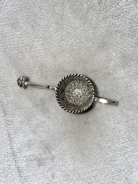 Regador filigrana banho de prata