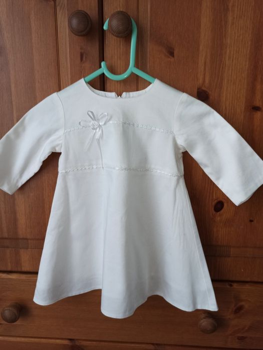 Sukienka na chrzest dla dziewczynki rozmiar 68 splendor pl