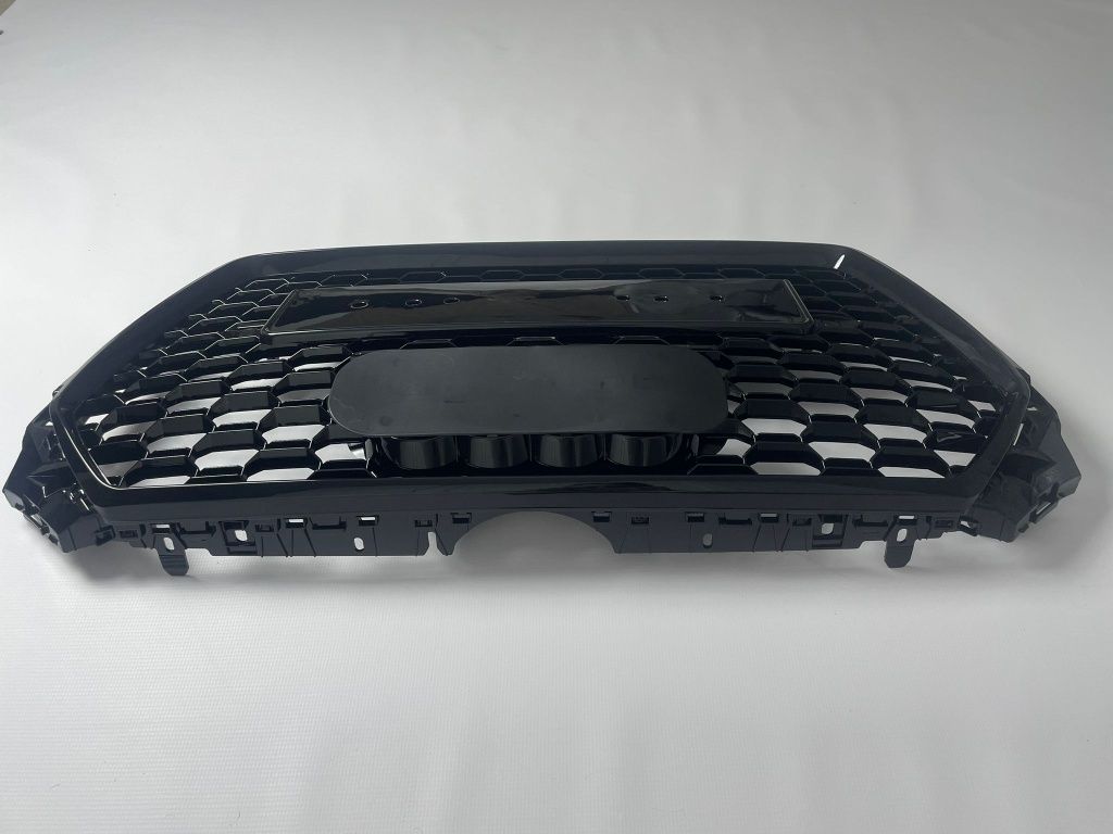 A4 B9 Atrapa Grill Wzór RS Przednia Chłodnica 2015/2019 Czarny Połysk