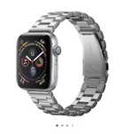 Spigen Moder Fit ремешок для Apple watch 46/45/44/42/Ultra - Silver