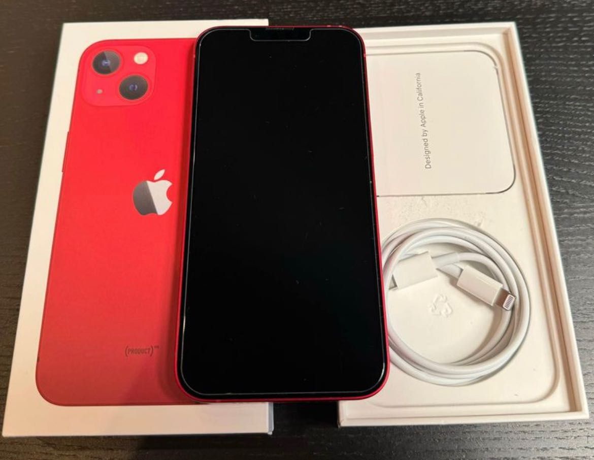 iPhone 13 , 128 GB , RED