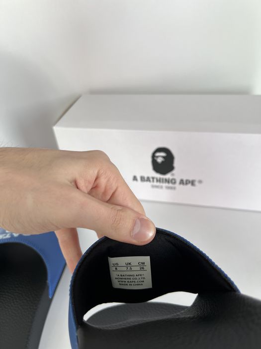 Шльопанці Bape College Slide Sandals оригінал