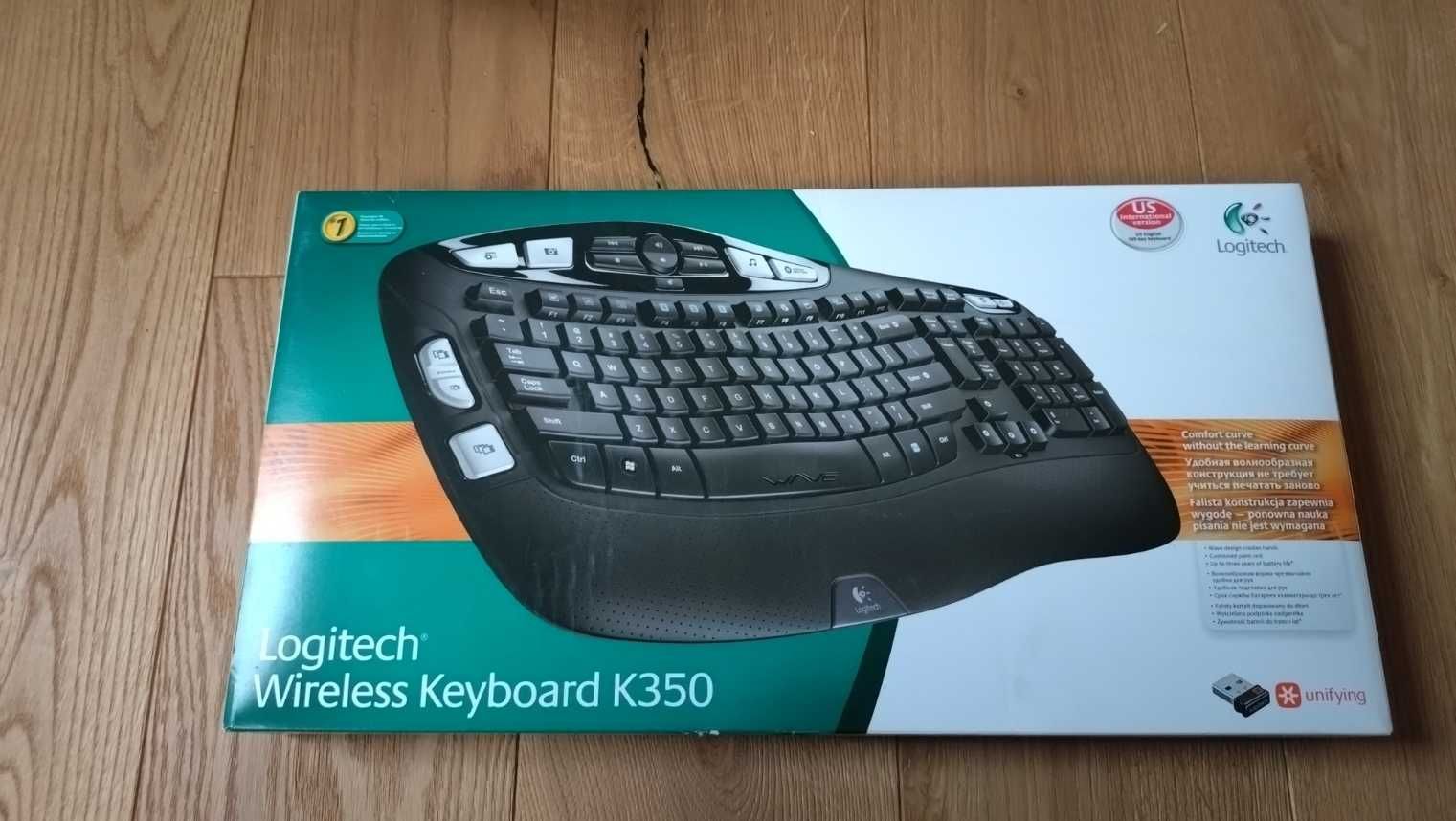 Klawiatura Logitech K350 + unifying