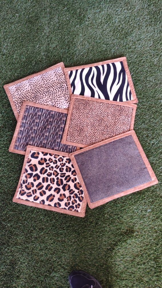 Toalhas de mesa Africanas com animais