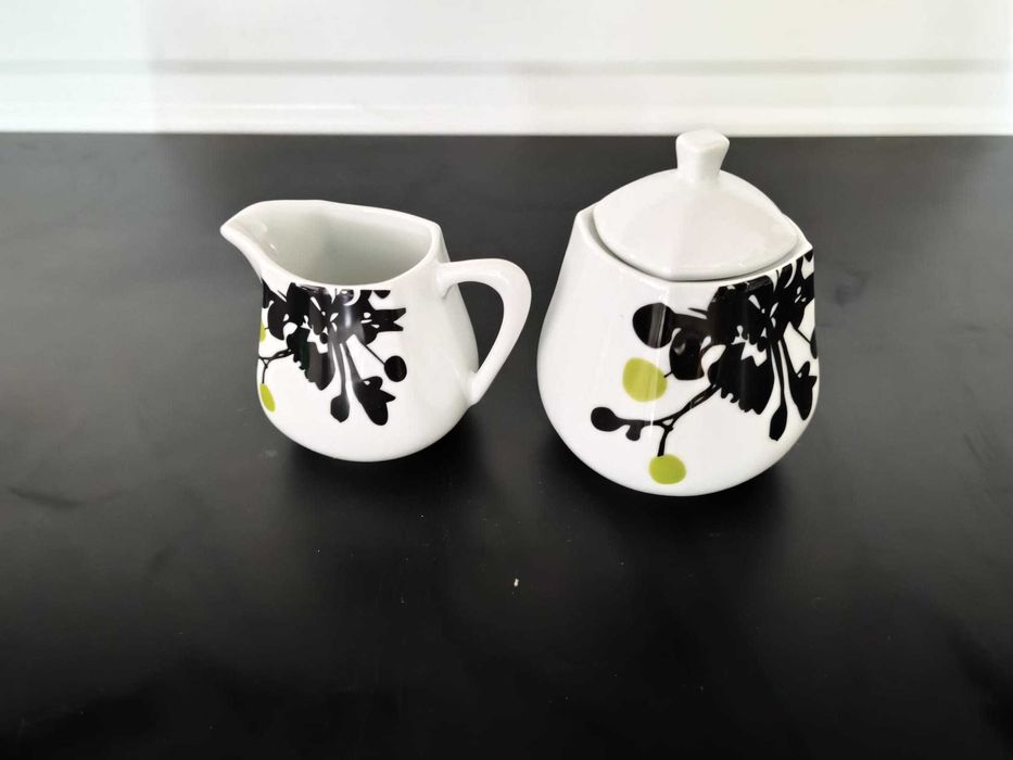 Açucareiro e leiteira Bonvida – João Rôlo