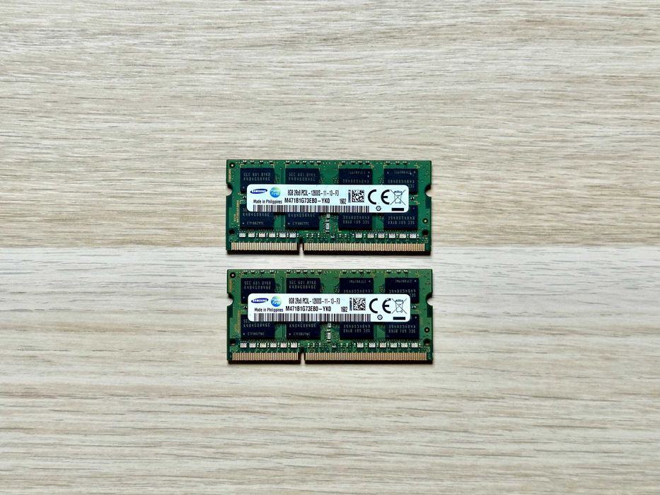 RAM Samsung 16GB 2x8GB DDR3 / DDR3L PC3L 12800S – sprawna / testowana