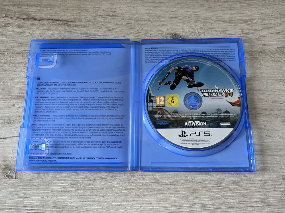 Tony Hawk’s Pro Skater 3 + 4 Gra PS5