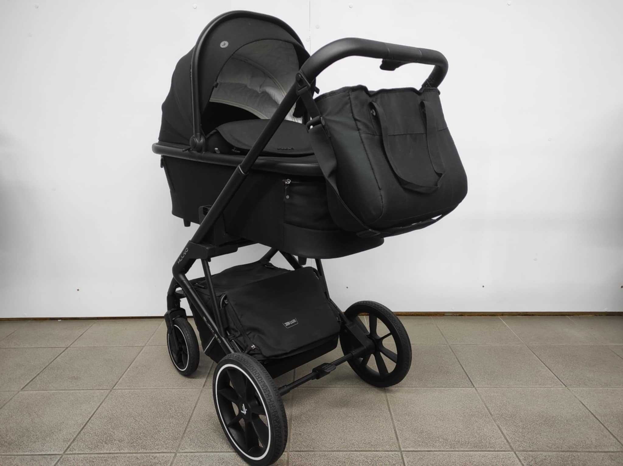 Wózek 2w1 Muuvo Slick 2.0 Classic Black Z EKSPOZYCJI!