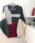 Sweter oversize rozmiar L  handmade