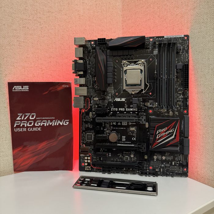 Комплект Core i7 6700K, Z170 Asus материнська плата