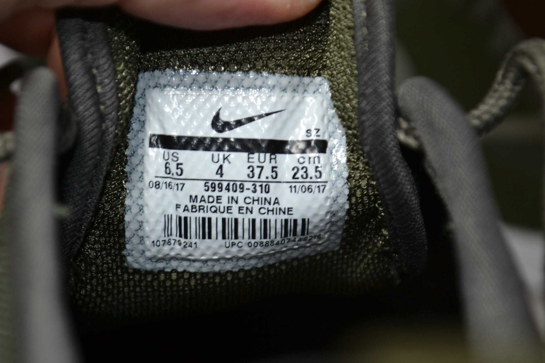 Nike air max thea khaki 37.5р кроссовки оригинал
