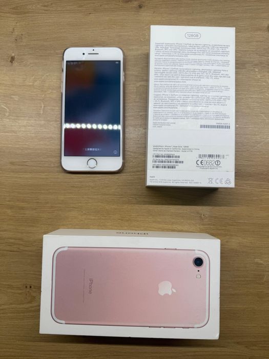 Telefon iPhone 7 128gb bateria poniżej 60%