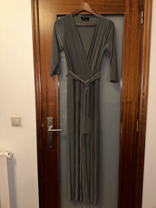 Macacão cerimónia verde seco - tamanho único