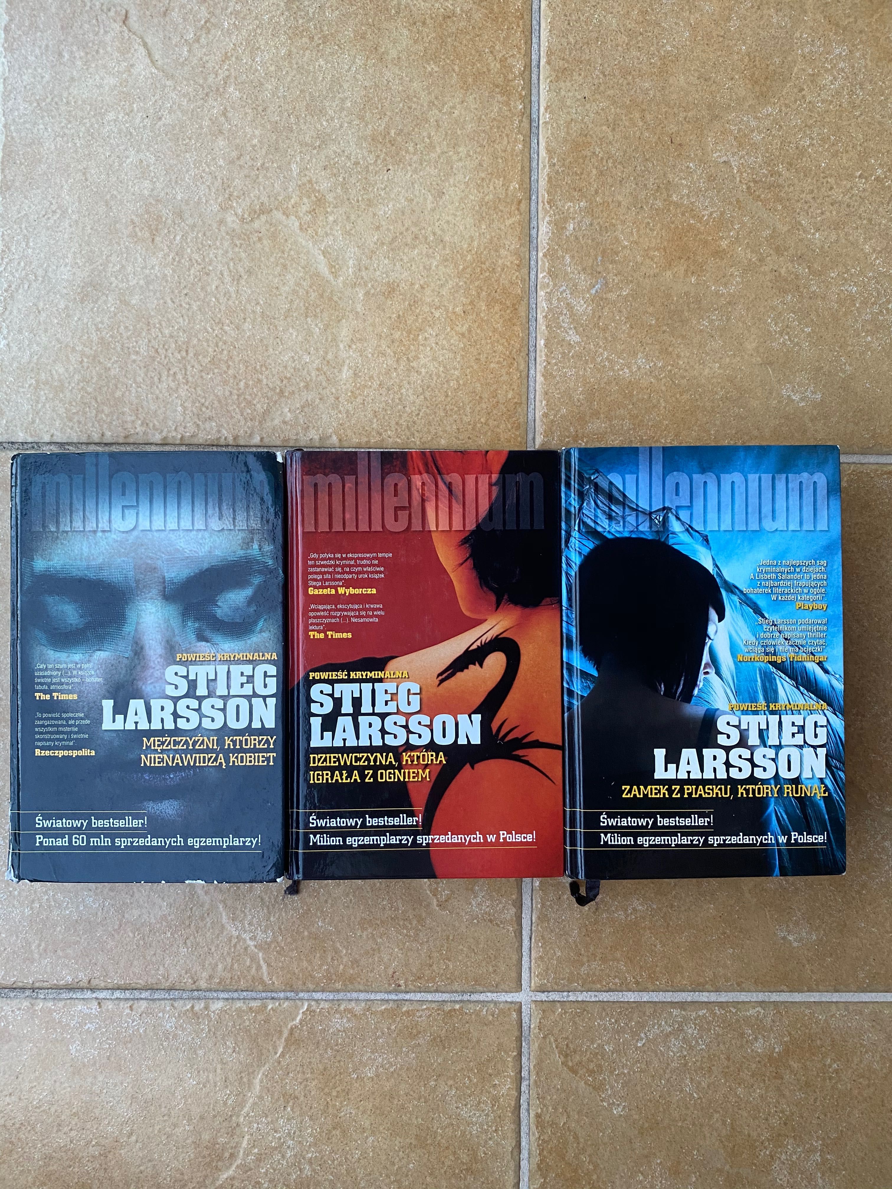 Stieg Larsson Seria 3 powieści kryminalnych