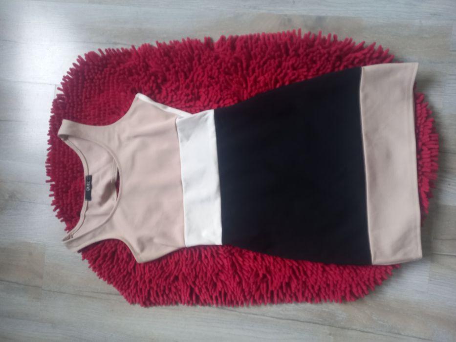 Sukienka mini Quiz roz XS XXS S roz 34 36 boho must have