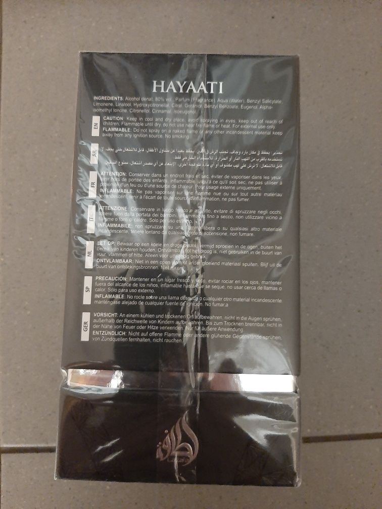 Perfumy męskie Lattafa Hayaati