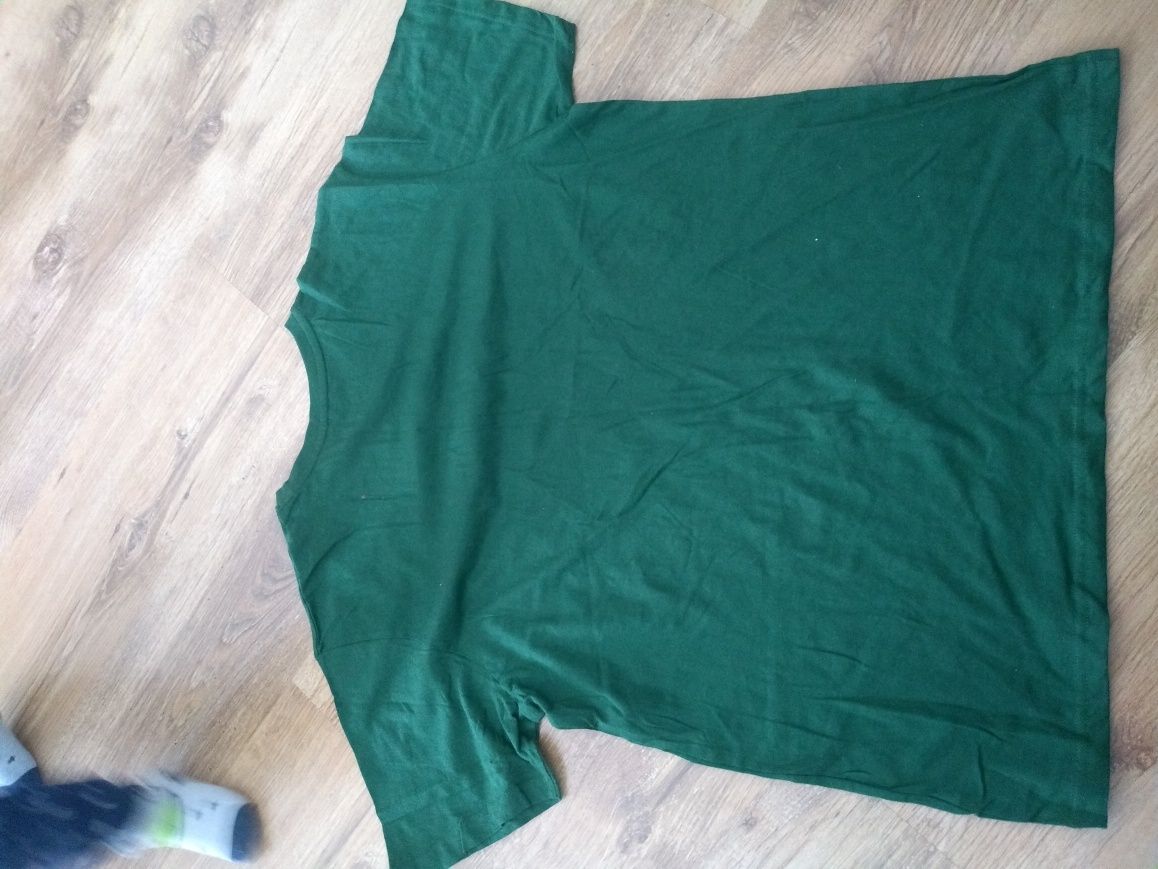 Koszulka Peacocks xl t-shirt bluzka L zielona Bah męska