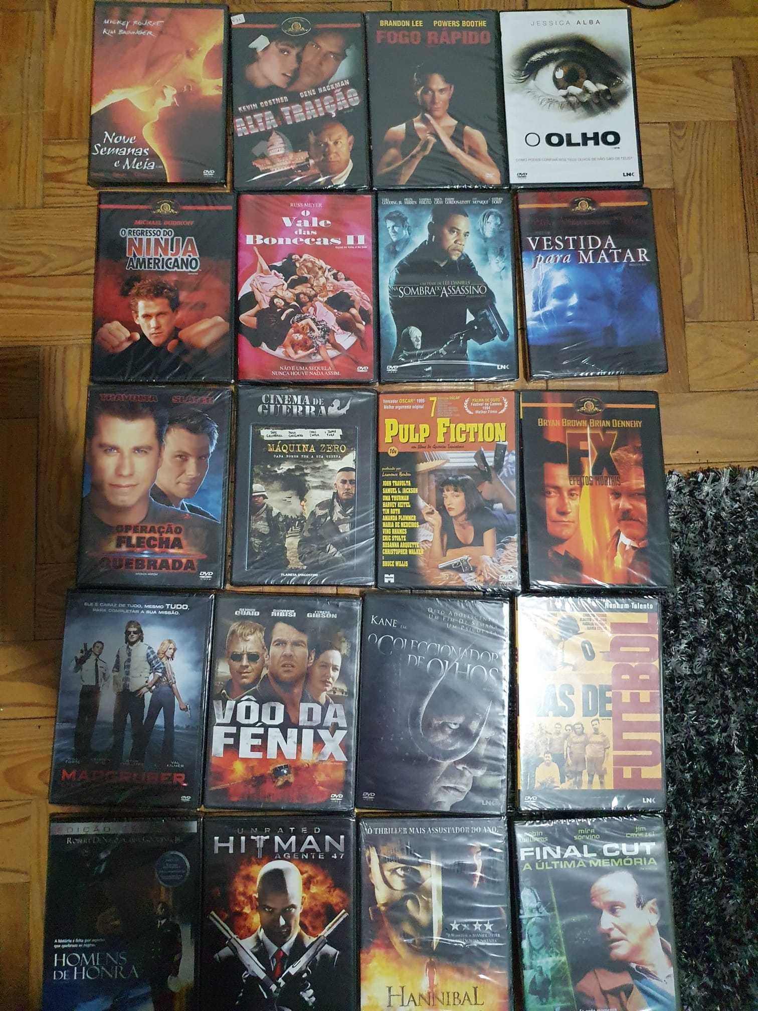 DVD's originais 24 não selados e 42 selados(pack 66- )