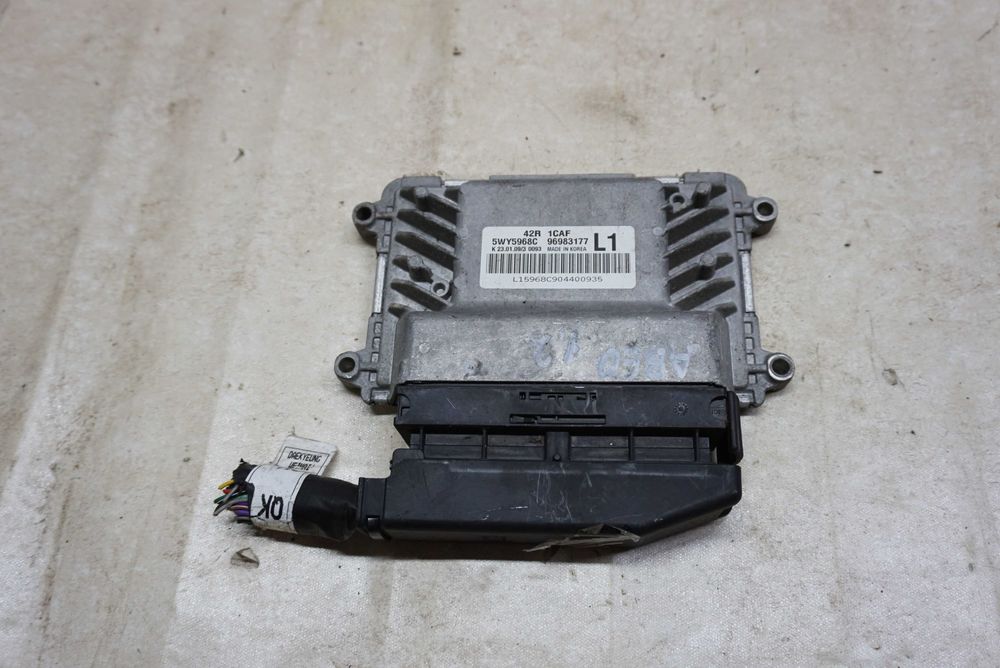 Блок управління двигуном ЕБУ (мозги) Chevrolet Aveo\Авео 1.2 T255\250