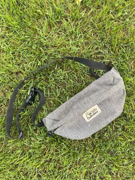 Fajna nerka, saszetka Quiksilver szary bdb grey streetwear