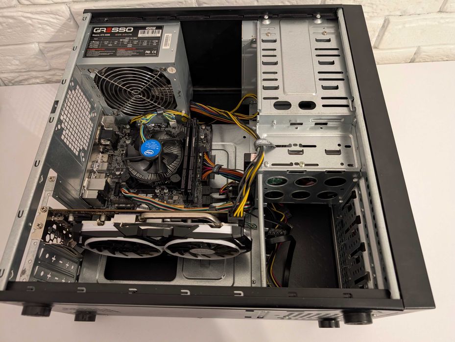 Ігровий ПК Msi RX 470 4 GB / i3 7100 / Ram DDR4 16 gb / SSD /Win 11Pro