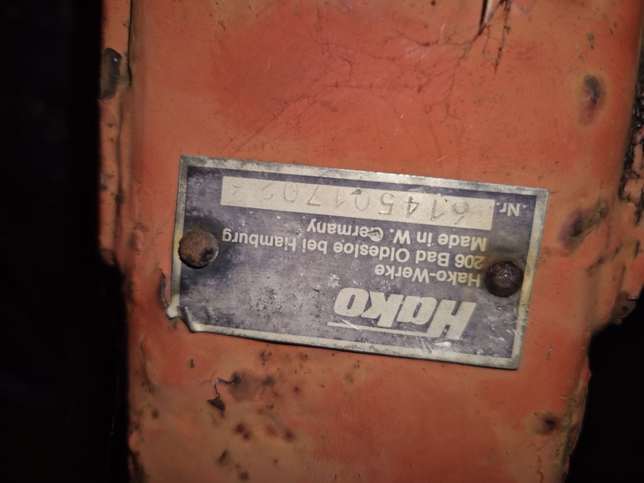 Zamiatarka szczotka Hako