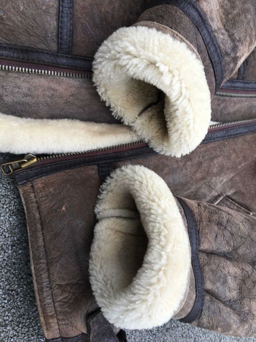 Pilotka w stylu B3 USAF. Kożuch 100% naturalny. Rozmiar M.