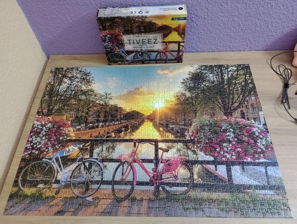 Tiveez Puzzle Amsterdam Sunset 1000El.