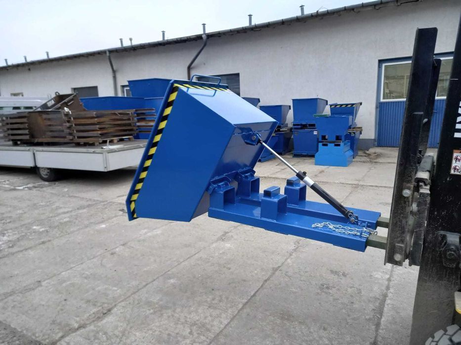 Przechylna Koleba Do Widlaka-PMUC 500L.Idealna Do Maszyn CNC kontener