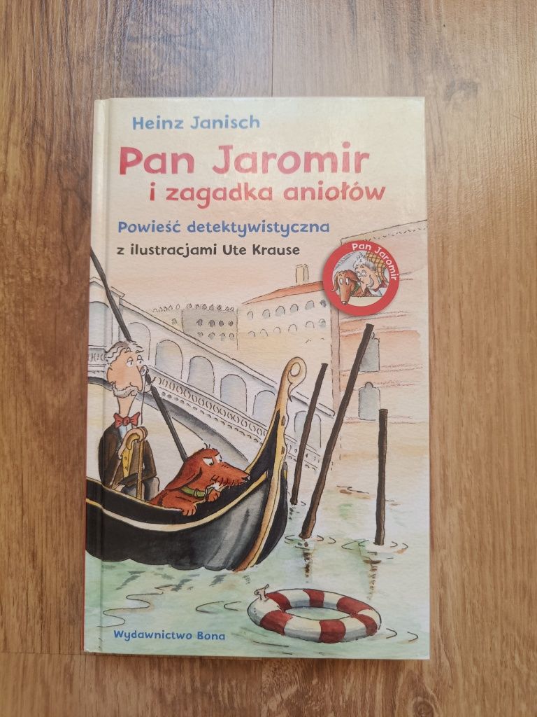Książka Pan Jaromir i zagadka aniołów Heinz Janisch
