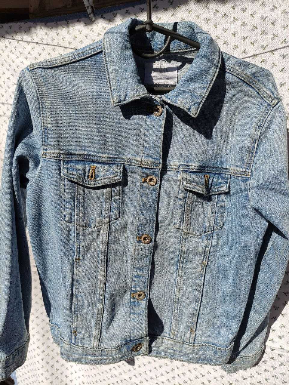 Куртка джинсова zara 11-12 років зріст 152 см