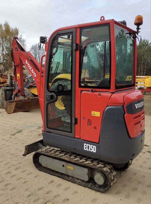 Minikoparka volvo EC15D cesja leasingu