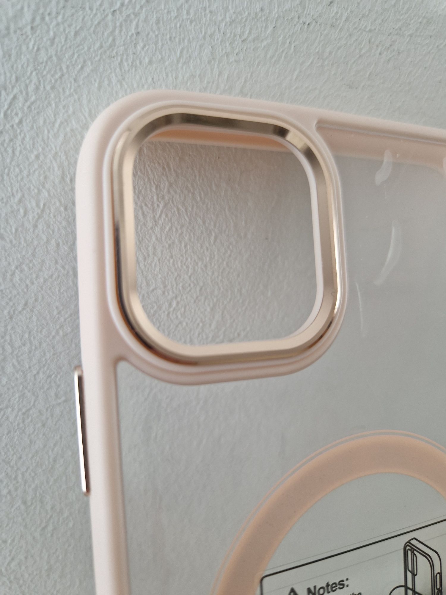 Tel Protect Magnetic Clear Case do Iphone 11 Pro Max Łososiowy