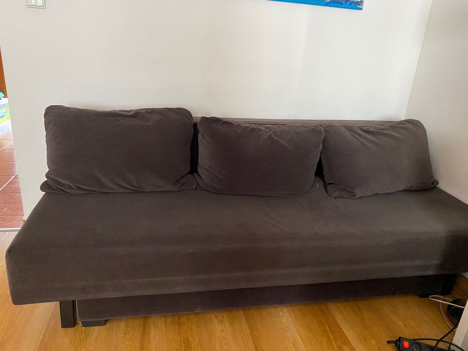 Sofa 3-osobowa, rozkładana,