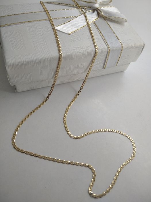 Złoty łańcuszek Gucci złoto 585 długość 45 cm   78